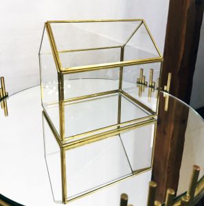 Скринька для привітань золота