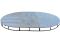 Подіум овальний металевий  4 Х 3 м. 