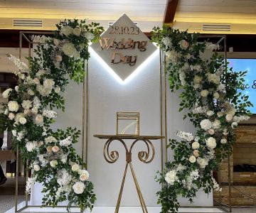 Ромб під надписи з підсвіткою 75 х 75см