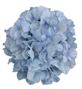 Голова гортензії  "гігант" 22 см блакитна
