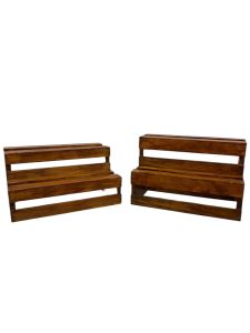 Ящик дерев'яний для козацьких столів сходинкою