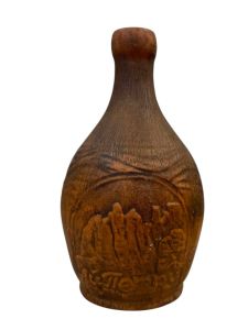 Пляшка глиняна